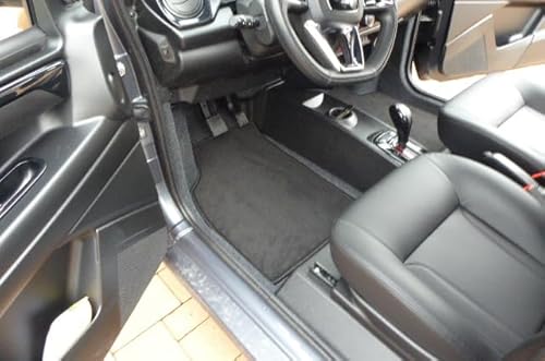 Luxus Velour Fußmatten + Kofferraummatte Teppich passend für Ligier JS50 JS60 von autix