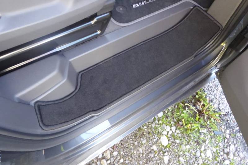 Teppiche für Einstieg Trittstufen Einstiegsmatten Trittstufenmatten passend für VW T7 Multivan von autix