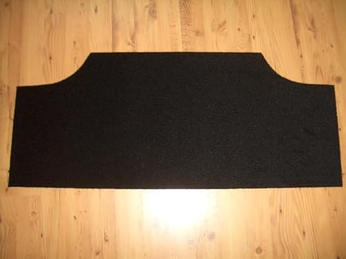 autix Fußmatte Teppich 1-TLG. schwarz passend für Trabant 601 P601 Limousine und Universal Kombi von autix