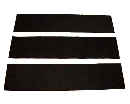 autix Gastraum Teppich Fußmatten hinten 3-teilig kompatibel für Mercedes Viano W639 ohne Schiebetisch von autix