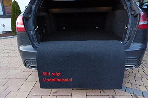 autix Kofferraummatte mit abnehmbarem Ladekantenschutz kompatibel für Mercedes C-Klasse Kombi T-Model S 206 ab 2021 von autix