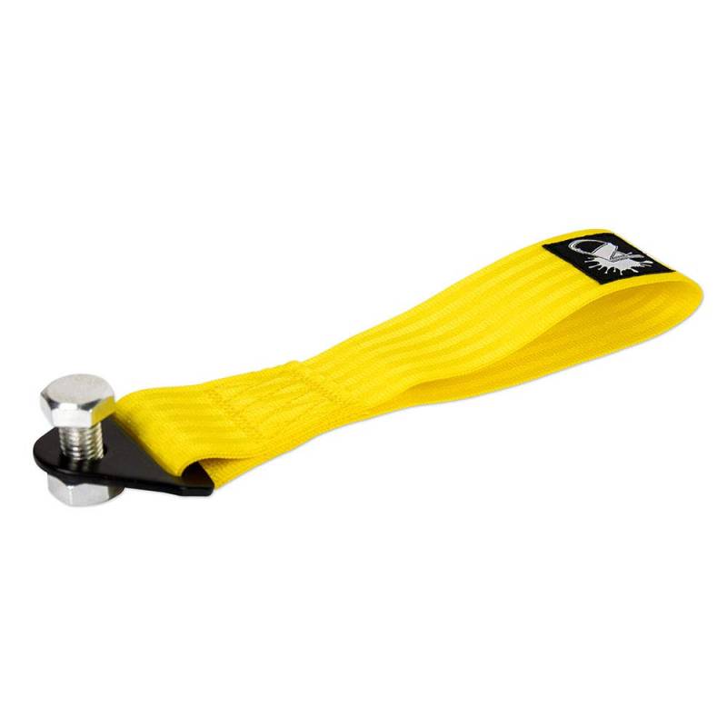 Auto-Dress Rennsport Abschleppschlaufe, Traglast 3t, Racing Hook Tow Strap (Gelb) von Auto-Dress