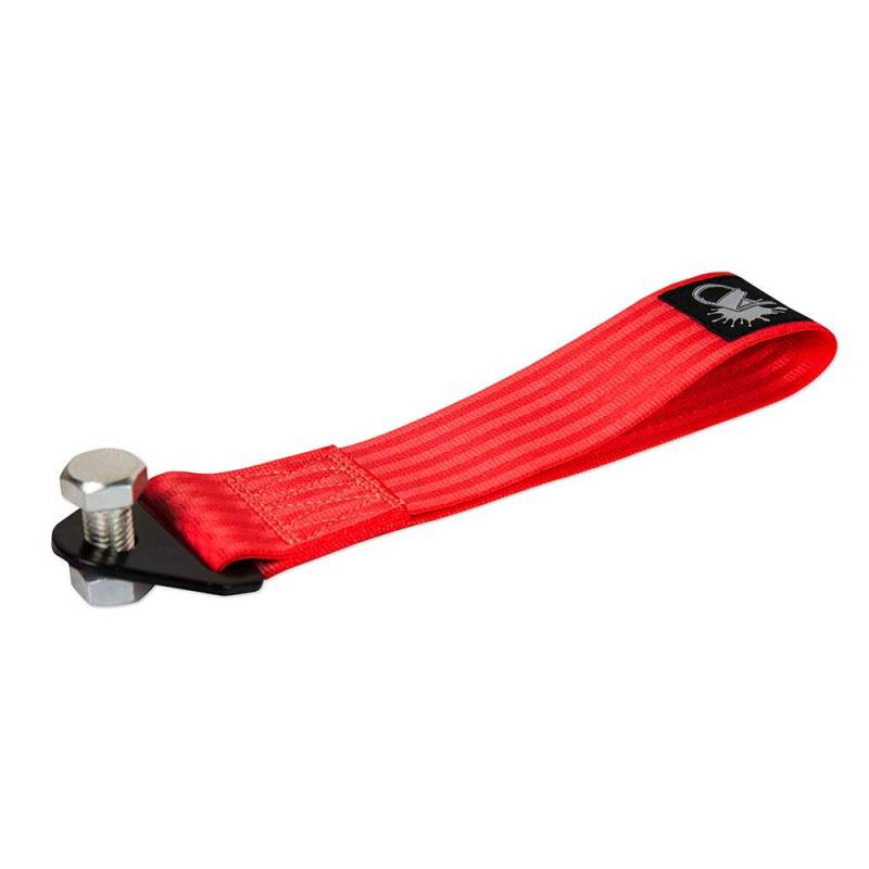 Auto-Dress Rennsport Abschleppschlaufe, Traglast 3t, Racing Hook Tow Strap (Rot) von auto-Dress.de