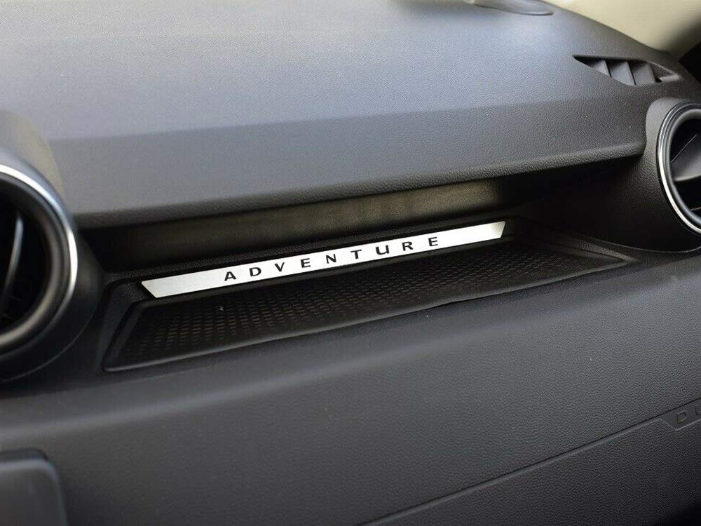 Interieur Stahlabdeckung für Duster 2 II 2th - 1 Stück ADVENTURE Emblemabdeckung Platte Zubehör Zierblenden Interieur Stahlabdeckung für Duster 2 II 2th - 1 Stück ADVENTURE Emblemabdeckung Platte Zubehör Zierblenden von autoCOVR
