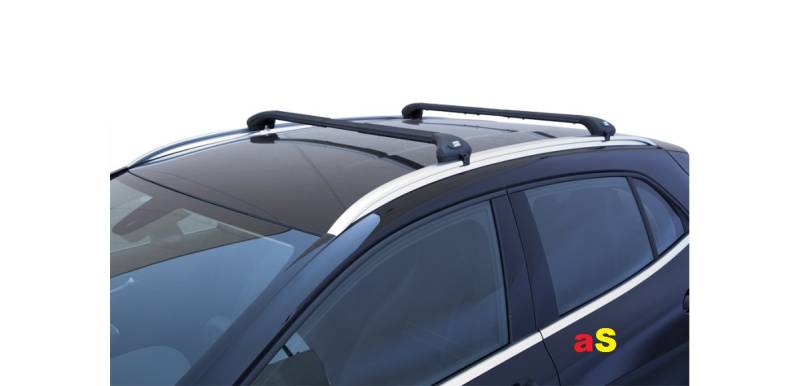 Vitara Dachträger für Autodachträger 1600 VIVA 2 integriert, schwarz für Auto von autoSHOP
