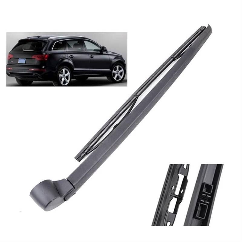 Windscreen Cleaning Wiper Front and Rear für Audi Q7 4L 2005–2016，Double Action Premium Front Windscreen Wiper Set Wiper Blade Wiper Arm von autoell