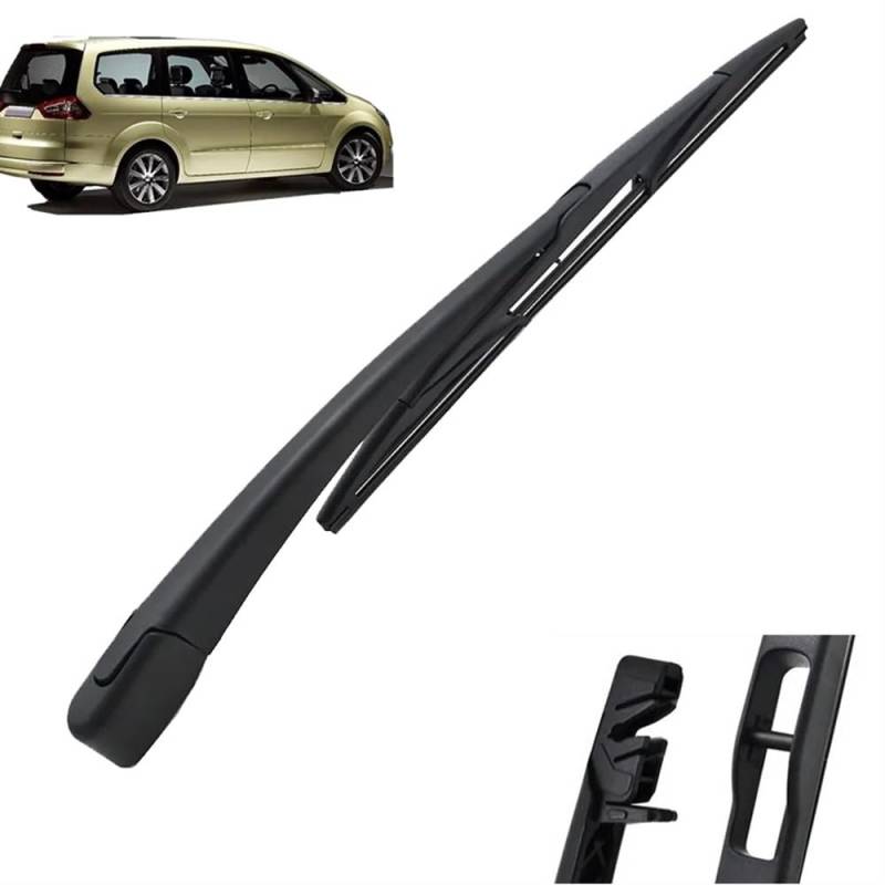 Windscreen Cleaning Wiper Front and Rear für Ford Galaxy MK3 2006–2014，Double Action Premium Front Windscreen Wiper Set Wiper Blade Wiper Arm von autoell