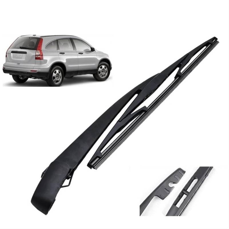 Windscreen Cleaning Wiper Front and Rear für Honda CR-V CRV MK3 2007–2011，Double Action Premium Front Windscreen Wiper Set Wiper Blade Wiper Arm von autoell