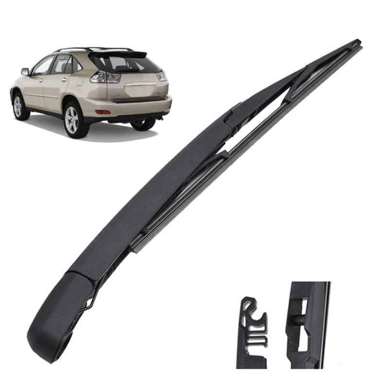 Windscreen Cleaning Wiper Front and Rear für Lexus RX270 RX450h RX330 RX400h RX350 RX300，Double Action Premium Front Windscreen Wiper Set Wiper Blade Wiper Arm von autoell