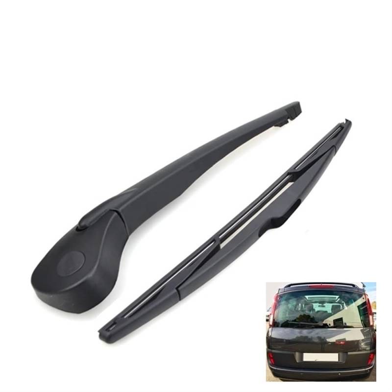 Windscreen Cleaning Wiper Front and Rear für Renault Espace IV MK 4 2003–2014，Double Action Premium Front Windscreen Wiper Set Wiper Blade Wiper Arm von autoell