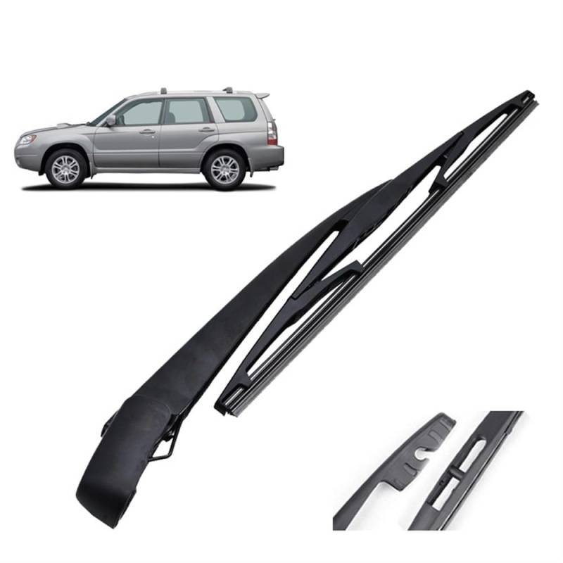 Windscreen Cleaning Wiper Front and Rear für Subaru Forester SH MK3 2008–2012，Double Action Premium Front Windscreen Wiper Set Wiper Blade Wiper Arm von autoell