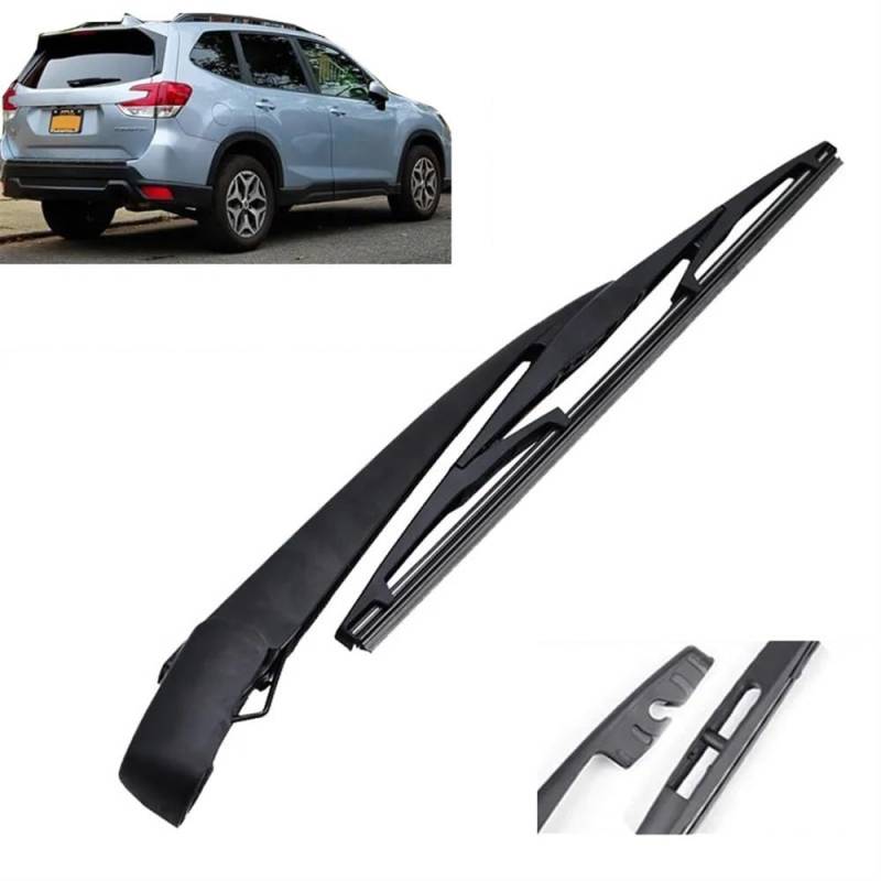 Windscreen Cleaning Wiper Front and Rear für Subaru Forester SK MK5 2018–2023，Double Action Premium Front Windscreen Wiper Set Wiper Blade Wiper Arm von autoell