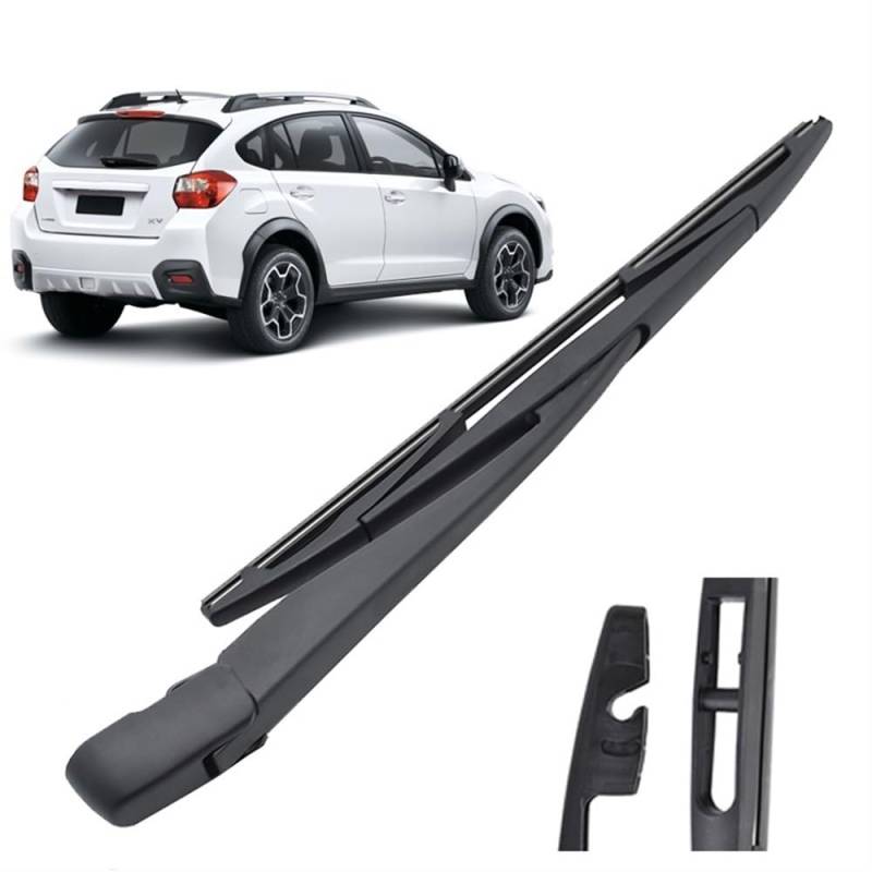 Windscreen Cleaning Wiper Front and Rear für Subaru XV 2011–2017，Double Action Premium Front Windscreen Wiper Set Wiper Blade Wiper Arm von autoell