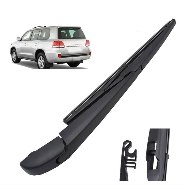 Windscreen Cleaning Wiper Front and Rear für Toyota Land Cruiser J200 2007–2021，Double Action Premium Front Windscreen Wiper Set Wiper Blade Wiper Arm von autoell