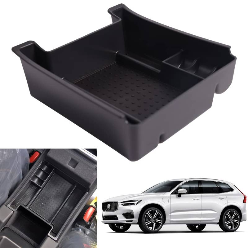 Aufbewahrungsbox Organizer Mittelkonsole für Xc60/S60L/S60/V60 2009-2017 von itdegno