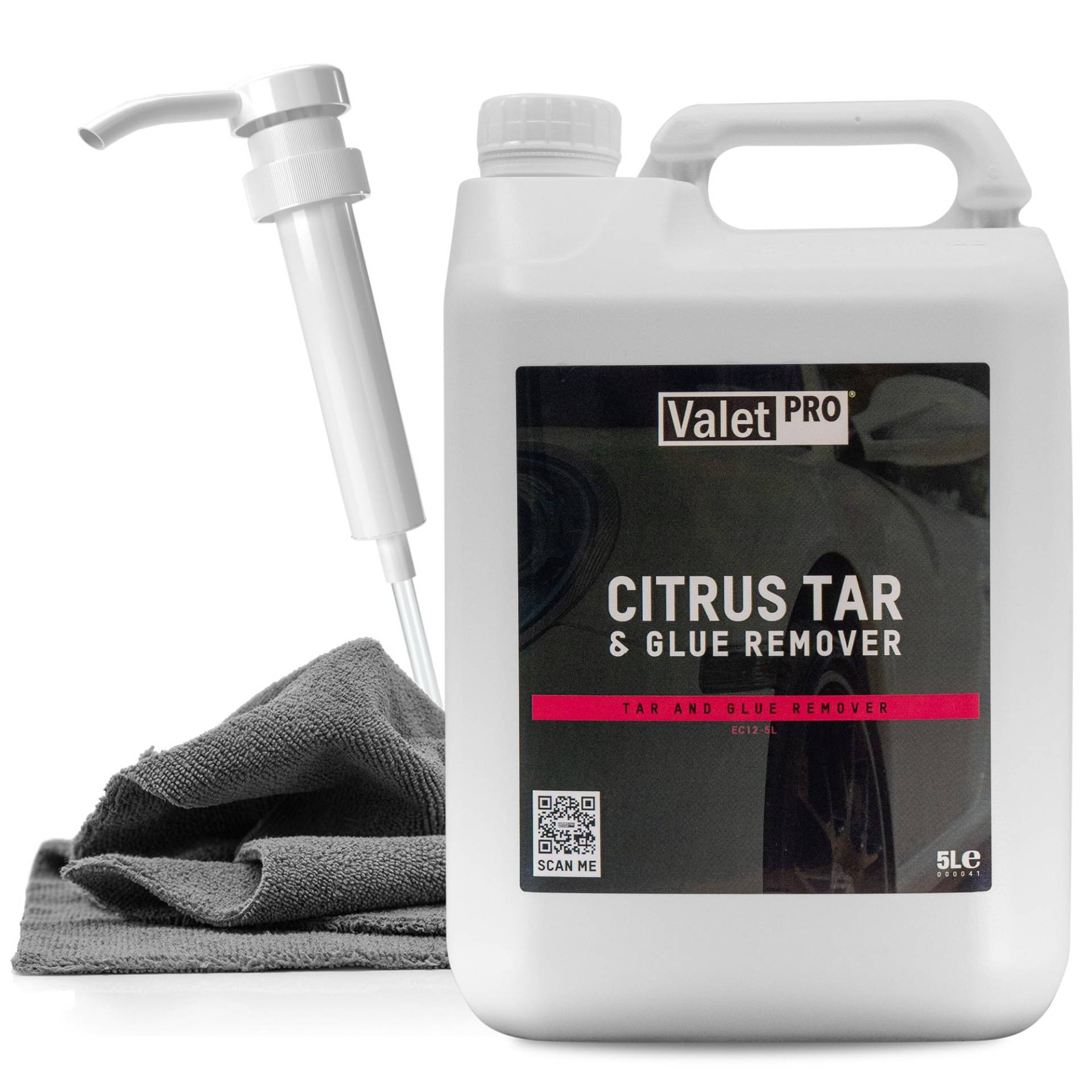 Autolack Klebstoff- & Teerentferner Set | ValetPRO Citrus Tar & Glue Remover 5l + Mikrofasertuch + Dispenser | Entfernt Kleberückstände Teer Baumharz von harten und lackierten Oberflächen am Auto Autolack Klebstoff- & Teerentferner Set | ValetPRO Citrus Tar & Glue Remover 5l + Mikrofasertuch + Dispenser | Entfernt Kleberückstände Teer Baumharz von harten und lackierten Oberflächen am Auto von autopflege
