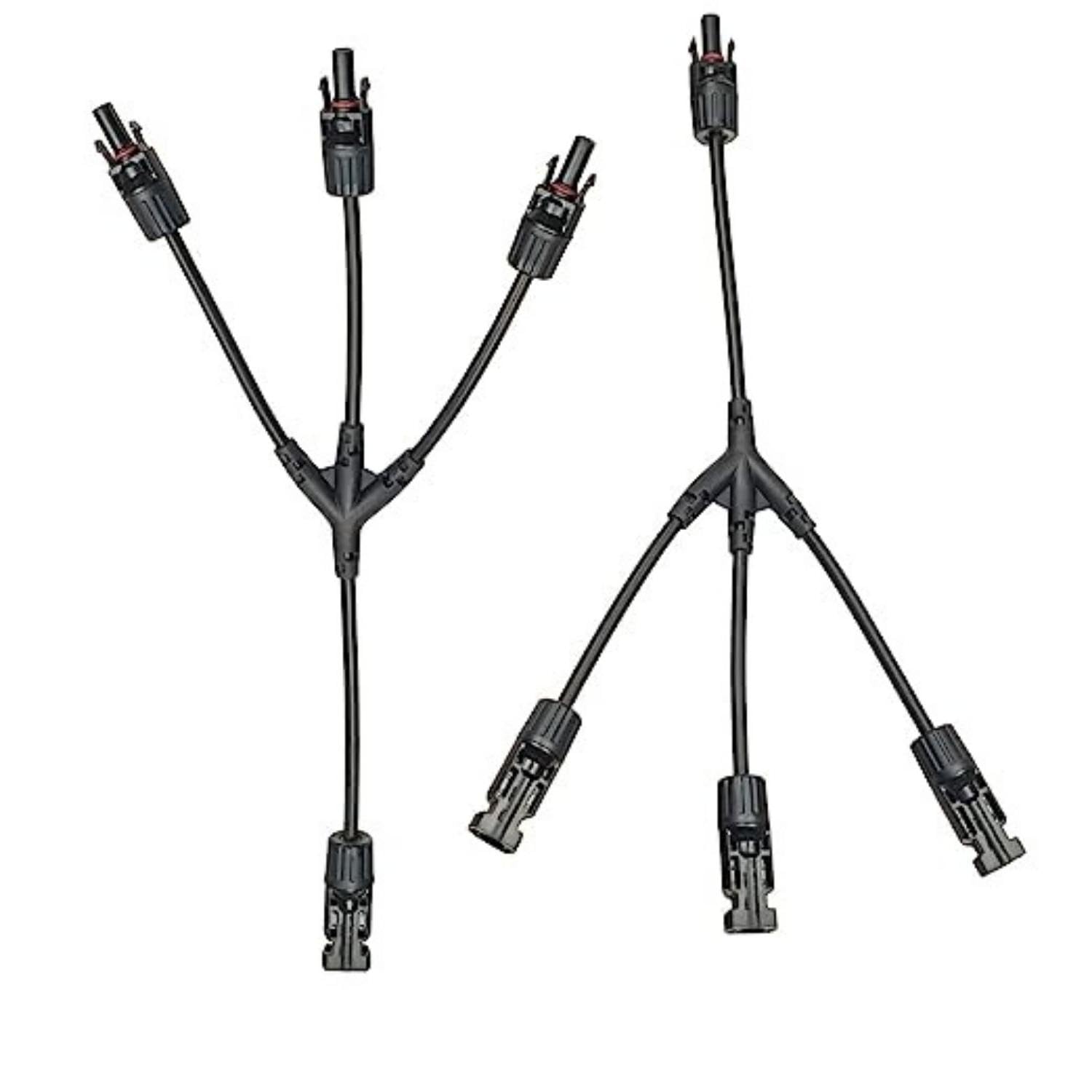 Avoltik 3-fach y-Stecker für Solaranlage I elastisches y-Stecker Paar I TÜV-zertifizierte Solar Steckverbinder für die parallele Verbindung I witterungsbeständiger & robuster PV Stecker Avoltik 3-fach y-Stecker für Solaranlage I elastisches y-Stecker Paar I TÜV-zertifizierte Solar Steckverbinder für die parallele Verbindung I witterungsbeständiger & robuster PV Stecker von avoltik