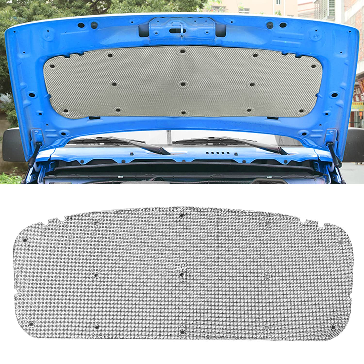 awagas 44x111cm Auto Motorhaubendämmung Dämmmatte Kompatibel mit Suzuki Jimny JB64 74 Motorhauben Schallschutzmatten Vermeidung von Motorkühlung awagas 44x111cm Auto Motorhaubendämmung Dämmmatte Kompatibel mit Suzuki Jimny JB64 74 Motorhauben Schallschutzmatten Vermeidung von Motorkühlung von awagas