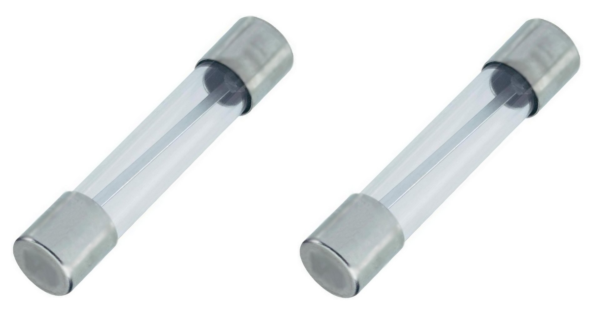 Feinsicherung Glassicherung 0,5 A Flink US-Sicherung 6 x 30 mm 2 Stück (0113) von B2Q