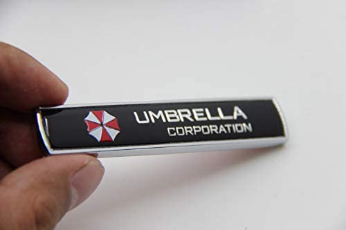 B276 ein stk. Umbrella Emblem Biohazard Badge auto aufkleber 3D Abzeichen car Sticker von badgeswelt