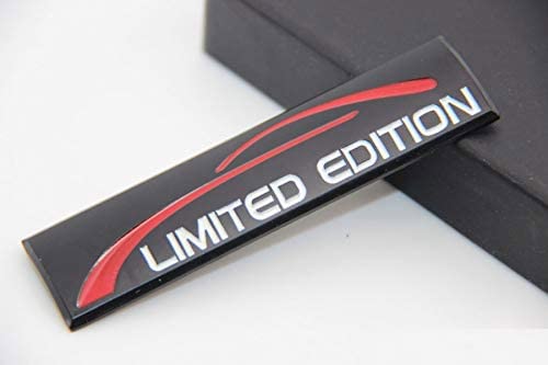 B292 Limited Edition Emblem Badge auto aufkleber 3D Abzeichen car Sticker schwarz von badgeswelt