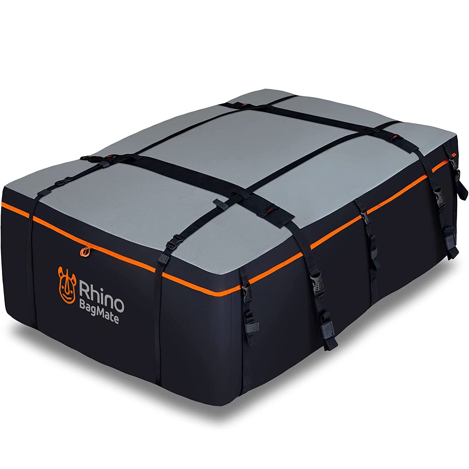 Rhino BagMate Dachgepäcktasche| XXL 650 L (23 Kubikfuß) Dachbox Auto - Sicherer, Weicher & Extrem Haltbarer Dachkoffer -100% wasserdichte Dachgepäcktasche - Dachtasche passt auf jedes Auto von bagmate