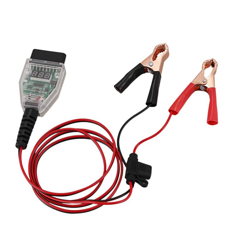 bairong 5A Auto Computer Speicher OBD2 Batterie Erweiterung Kabelklemme Digital Display Batterie Lecks Erkennung von BAIRONG