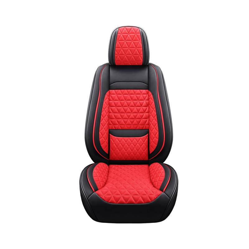 bairuibin Autositzbezüge Set für R-enault Zoe 2012-2021 2022 2023 2024 2025 X08,Leder Sitzschoner Schonbezug,wasserdichte Atmungsaktive Auto Sitzbezüge,Vordersitze & Rückbank Auto Innenraum Zubehör von bairuibin