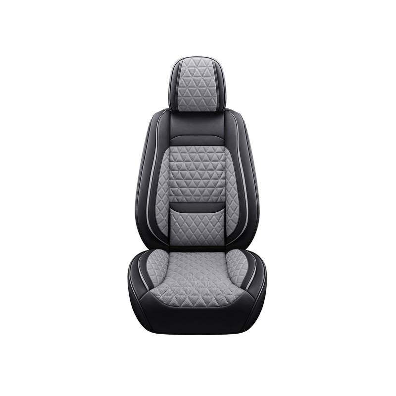 bairuibin Autositzbezüge Set für R-enault Zoe 2012-2021 2022 2023 2024 2025 X08,Leder Sitzschoner Schonbezug,wasserdichte Atmungsaktive Auto Sitzbezüge,Vordersitze & Rückbank Auto Innenraum Zubehör von bairuibin