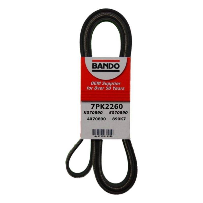 Bando USA 7PK2260 Serpentinriemen in OEM-Qualität von Bando USA
