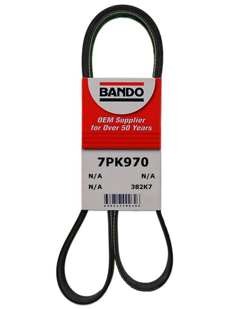 ban.do 7PK970 Serpentinriemen in OEM-Qualität von Bando USA