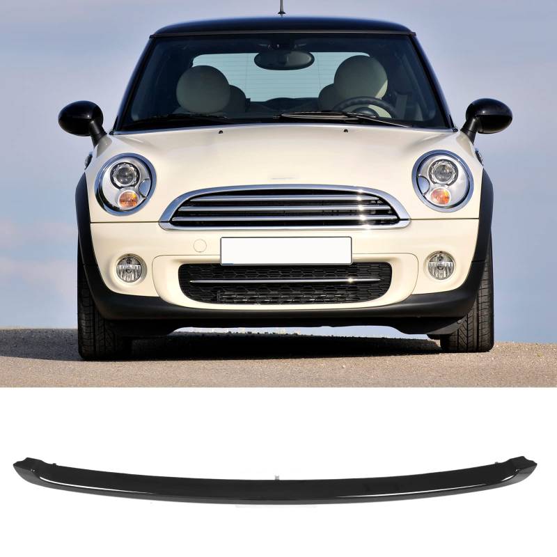 Front Untere Grillblende Kompatibel mit R55 R56 R57 2011–2014, 51112751624 Untere Motorhaubenleiste für Roadster R59 Base 2012–2015 (Glänzend schwarz) von banapoy