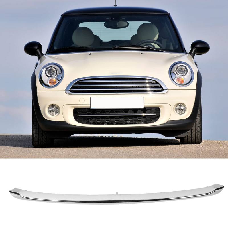Front Untere Grillblende Kompatibel mit R55 R56 R57 2011–2014, 51112751624 Untere Motorhaubenleiste für Roadster R59 Base 2012–2015 (Galvanisiert) von banapoy