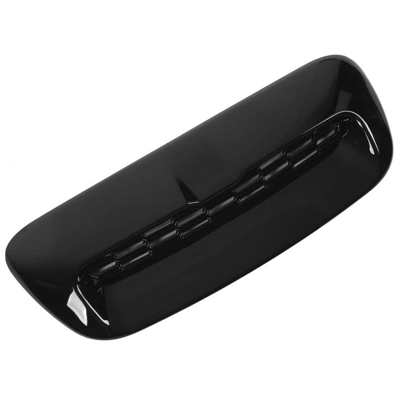 Motorhaube Luftauslass Vent, Schwarz Front Hood Scoop Vent Cover Air Vent Trim Cover Car Exterior Zubehör Ersatz für S R56 R55 R57 R58 R59 von banapoy