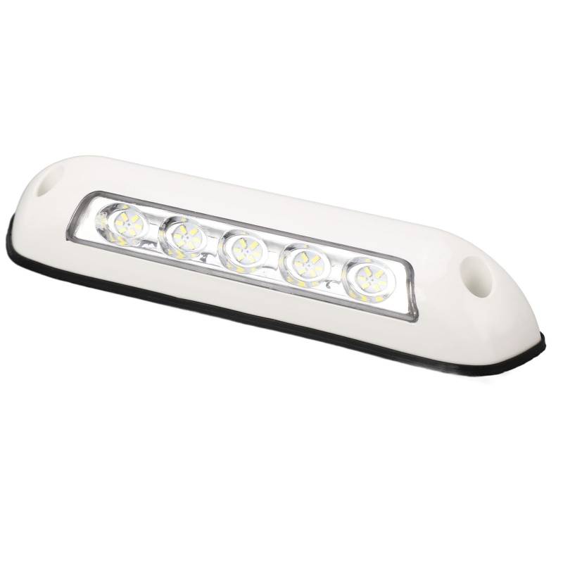 RV-LED-Vorzeltleuchte, 20,3 Cm, Wasserdichte Utility-Streifen-Lichtleiste, DC 12 V 24 V, RV 30 LED-Außenleuchte mit Klarer Linse für Marine, Wohnwagen, Wohnmobil, Wohnmobil, von banapoy