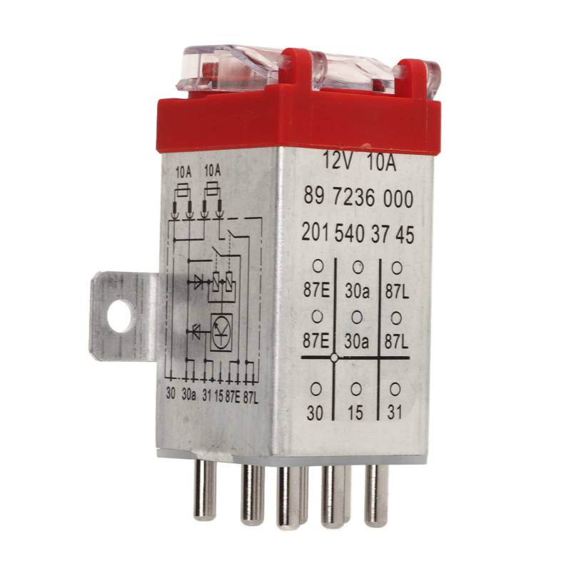 Überlastschutzrelais, 2015403745 Motorschutz Elektrisches Überlastschutzrelais für R107 R129 W124 W126 W201 von banapoy