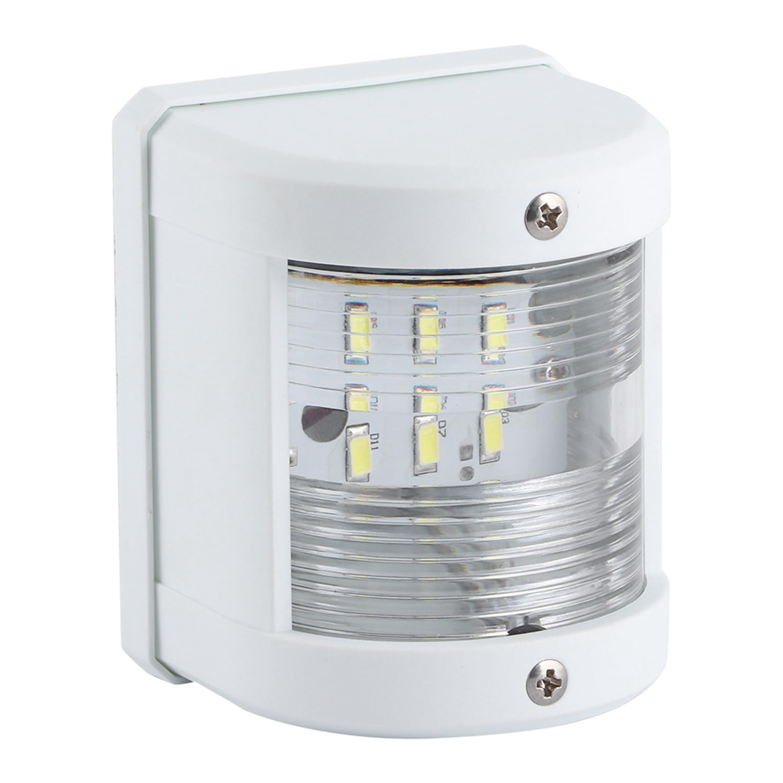 banapoy Marine Navigationsleuchte, Weiß Stern LED Navigationslicht 135° Anker Signal Mastlicht IP66 Wasserdicht Yachtlampe, für Yacht Angeln Boot Kreuzfahrten, 12M von banapoy