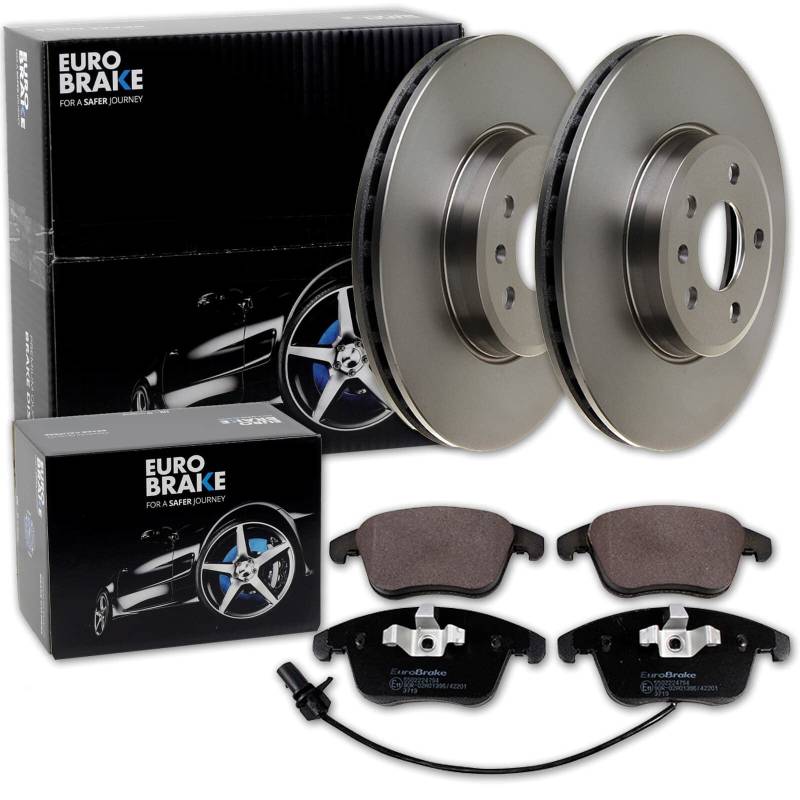BandelOne Bremsscheiben 314mm + Beläge vorne passend für A4 B8 8K A5 8T 8F von bandel