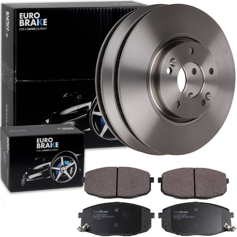 Bremsscheiben Set vorne 280mm mit Bremsbelägen passend für CEE'D ED + PRO CEED von bandel