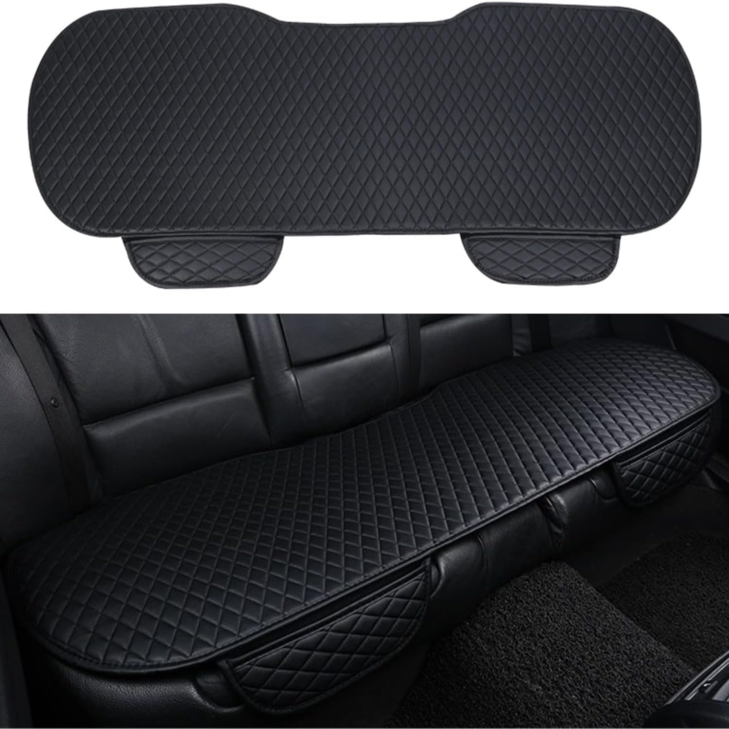 wasserdichter Auto Sitzkissen Universal Sitzauflagen Vordersitzbezüge Rücksitzbezüge Rücksitzkissenbezüge Autositzschutz Sitzunterlage Autositzauflage PU Leder,Schwarz (1 Rücksitzbezüge,Schwarz) wasserdichter Auto Sitzkissen Universal Sitzauflagen Vordersitzbezüge Rücksitzbezüge Rücksitzkissenbezüge Autositzschutz Sitzunterlage Autositzauflage PU Leder,Schwarz (1 Rücksitzbezüge,Schwarz) von bangminda