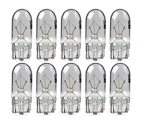 10x baytronic Glühlampe W5W T10 5 W 12 V von baytronic