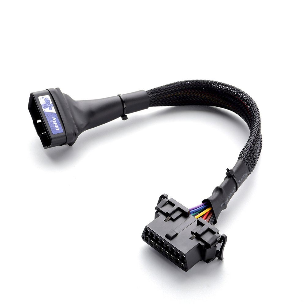 bbfly-A15 OBD II OBD2 16 Pin Splitter Extension 1 x Stecker auf 1 x Buchse Verlängerungskabel Diagnose Extender Adapter (1 Pack) bbfly-A15 OBD II OBD2 16 Pin Splitter Extension 1 x Stecker auf 1 x Buchse Verlängerungskabel Diagnose Extender Adapter (1 Pack) von bbfly