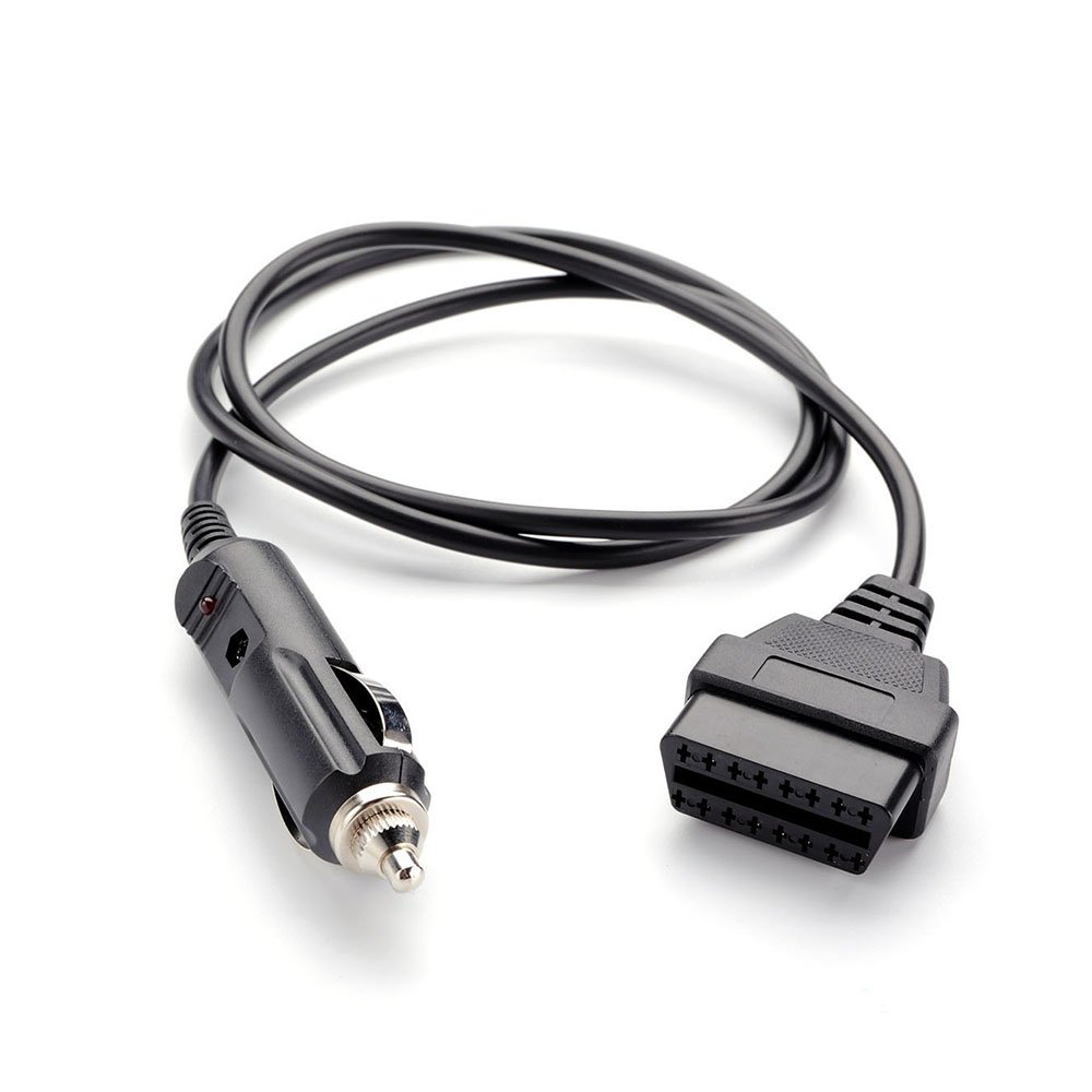 bbflyOBD G1 OBDII Stromversorgungskabel, Kabelleitung OBD II Fahrzeug ECU Notstromversorgung Kabel AUTO Speicher Sparen Sie alle 12V DC Stromquelle mit Zigarettenanzünder Stecker (3.3FT / 100CM) von bbflyOBD