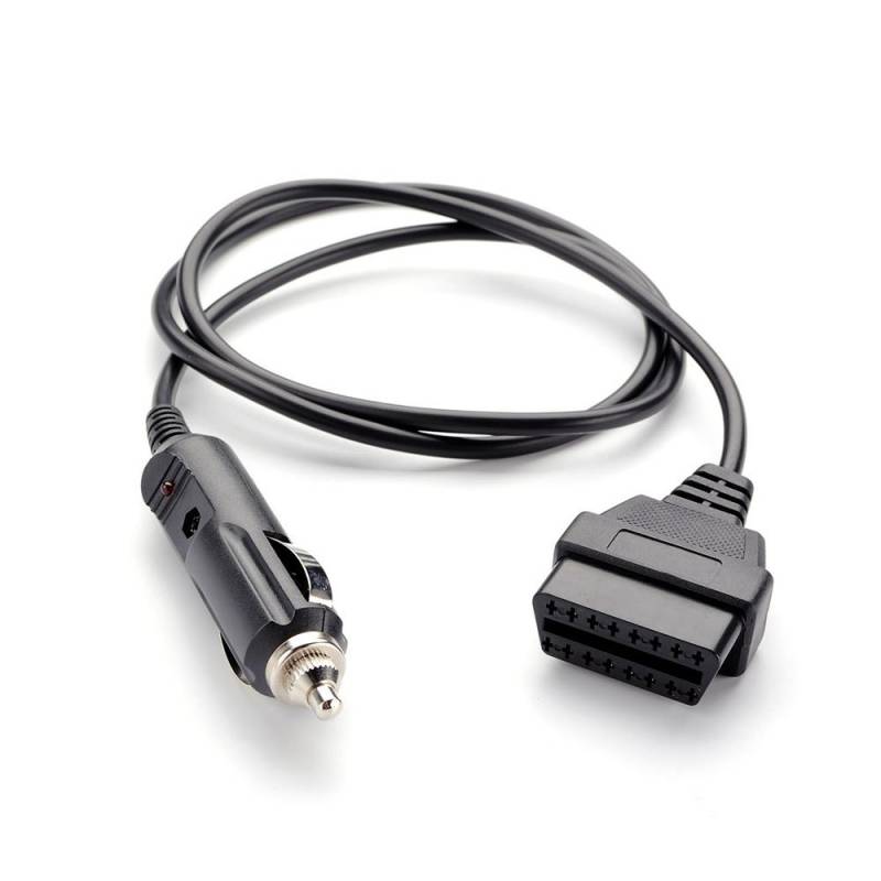bbflyOBD G1 OBDII Stromversorgungskabel, Kabelleitung OBD II Fahrzeug ECU Notstromversorgung Kabel AUTO Speicher Sparen Sie alle 12V DC Stromquelle mit Zigarettenanzünder Stecker (3.3FT / 100CM) von bbflyOBD