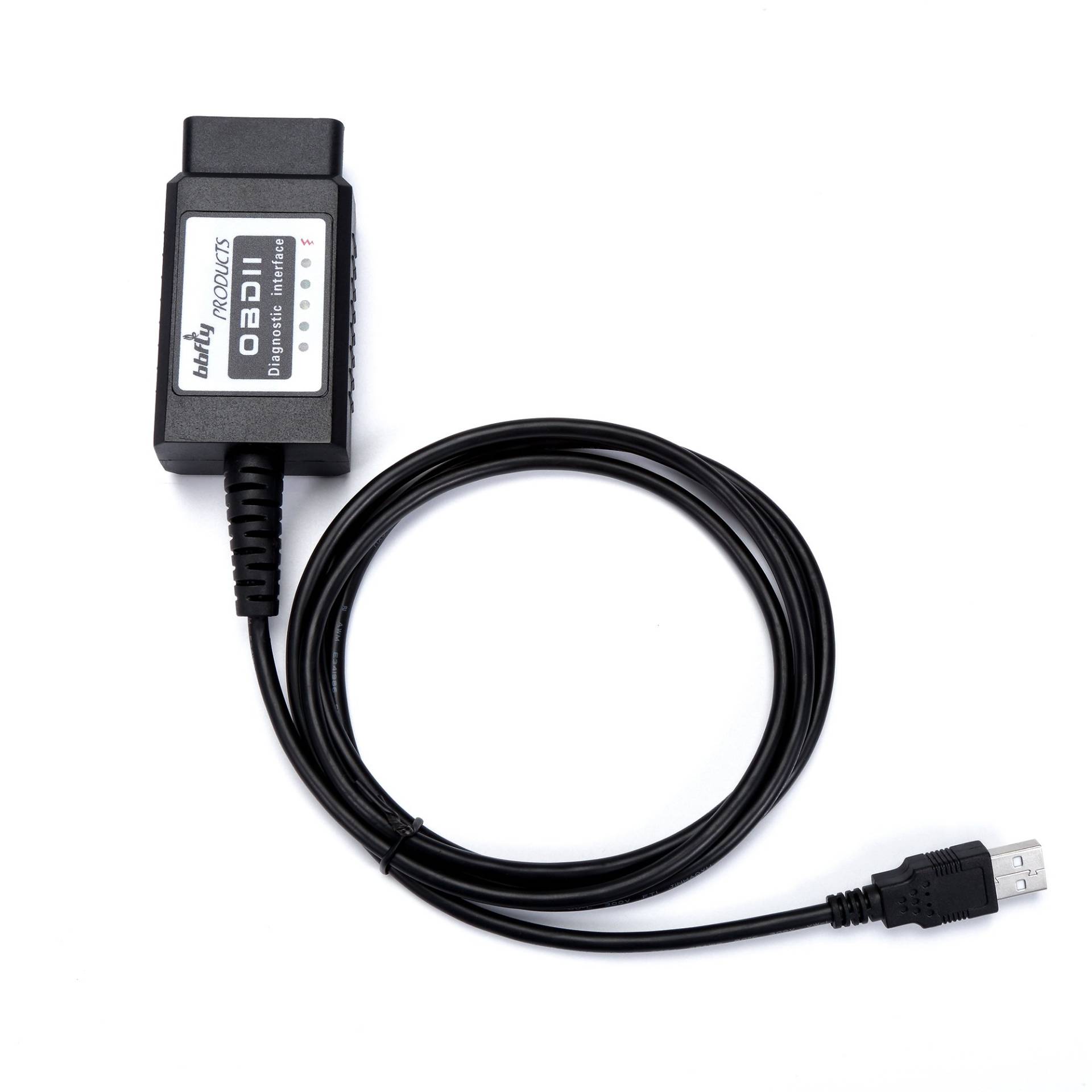 KFZ-Diagnosescanner BF32301, USB V1.5 mit FTDI-Chip für OBD2 KFZ-Diagnosescanner BF32301, USB V1.5 mit FTDI-Chip für OBD2 von bbflyOBD