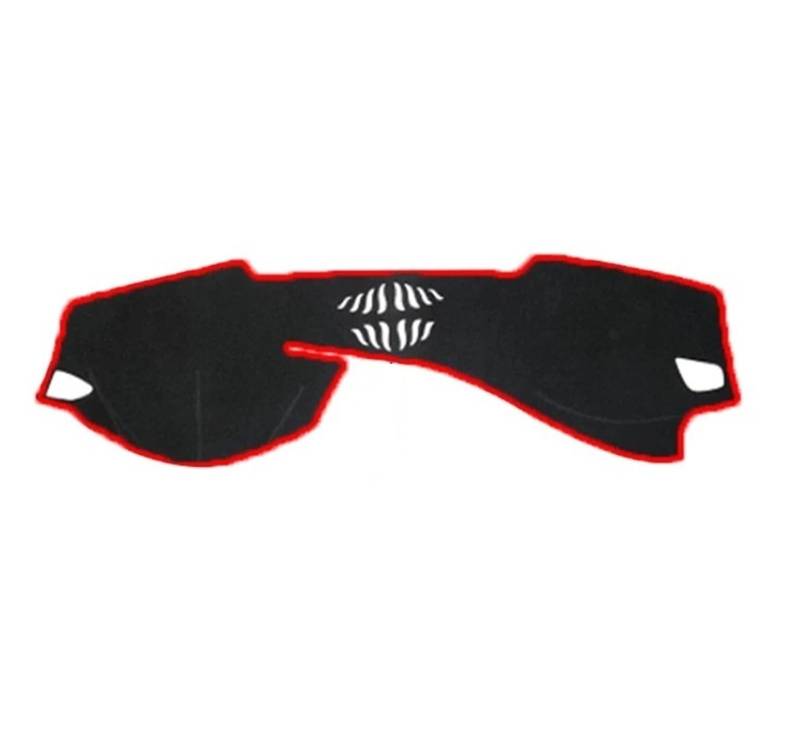 Armaturenbrett-Abdeckmatte Für 3er (F30) 2012 2013 2014 2015 2016 2017 2018 Auto-Armaturenbrett-Abdeckung, Armaturenbrett-Matte, Teppich, Sonnenschutz, Dashmat-Kissen Dashboard Rutschfeste Mat(LHD Wit von bcumst