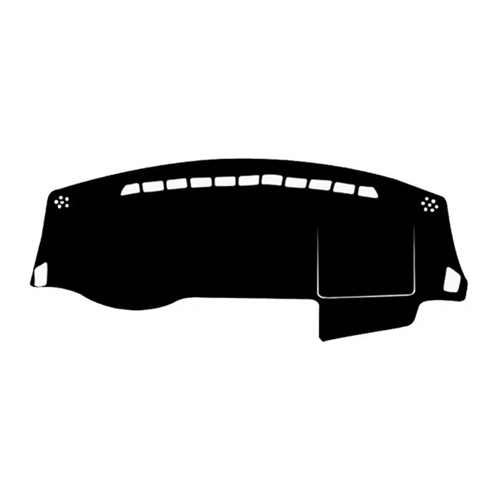 Armaturenbrett-Abdeckmatte Für Baojun 730 2014 2015 Auto Armaturenbrett Matte Teppich Abdeckung Dekoration Pad Windschutzscheibe Sonnenschutz Auto Matte Zubehör Dashboard rutschfeste Mat(LHD Red) von bcumst