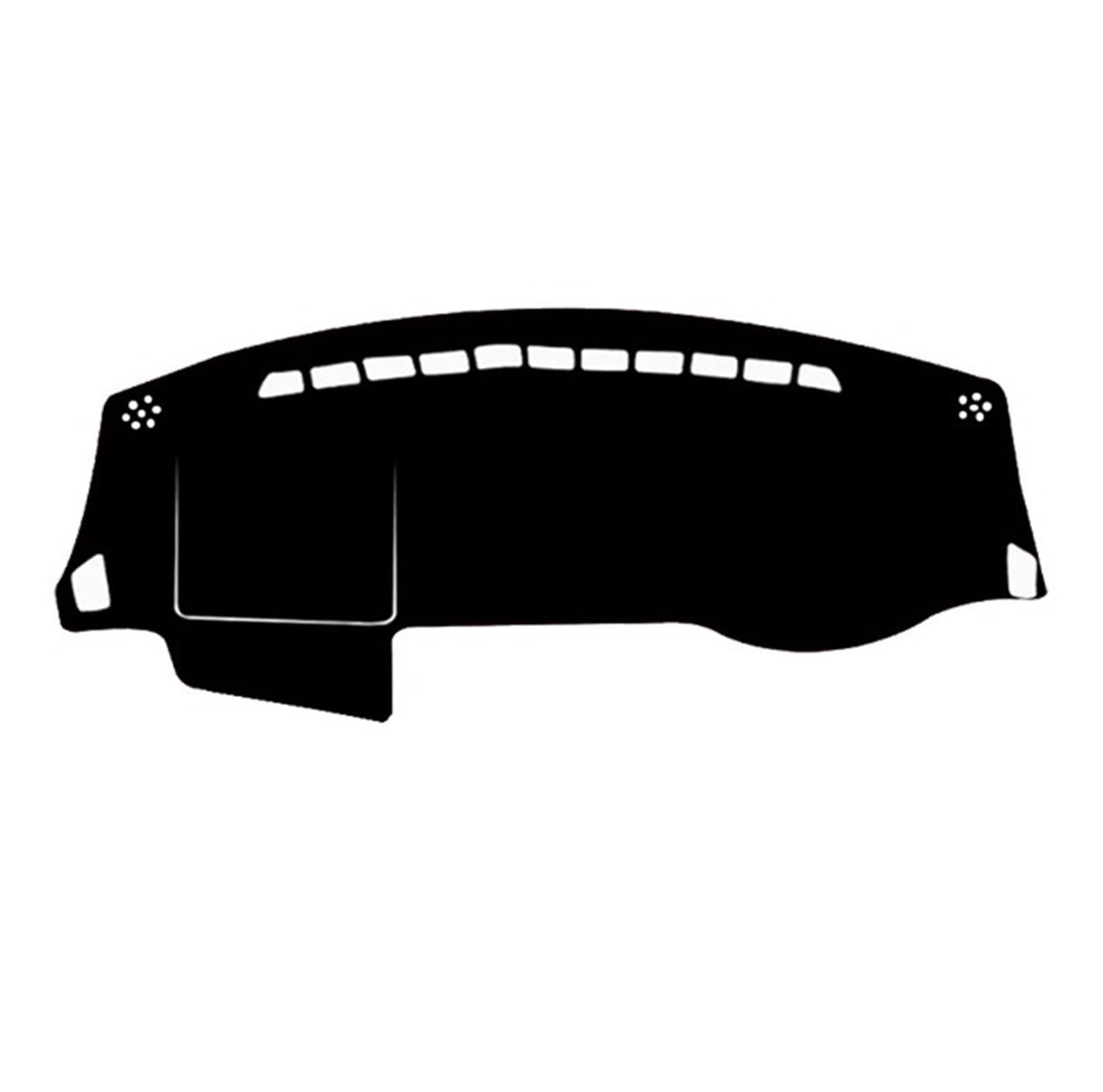 Armaturenbrett-Abdeckmatte Für Baojun 730 2014 2015 Auto Armaturenbrett Matte Teppich Abdeckung Dekoration Pad Windschutzscheibe Sonnenschutz Auto Matte Zubehör Dashboard rutschfeste Mat(RHD Red) von bcumst