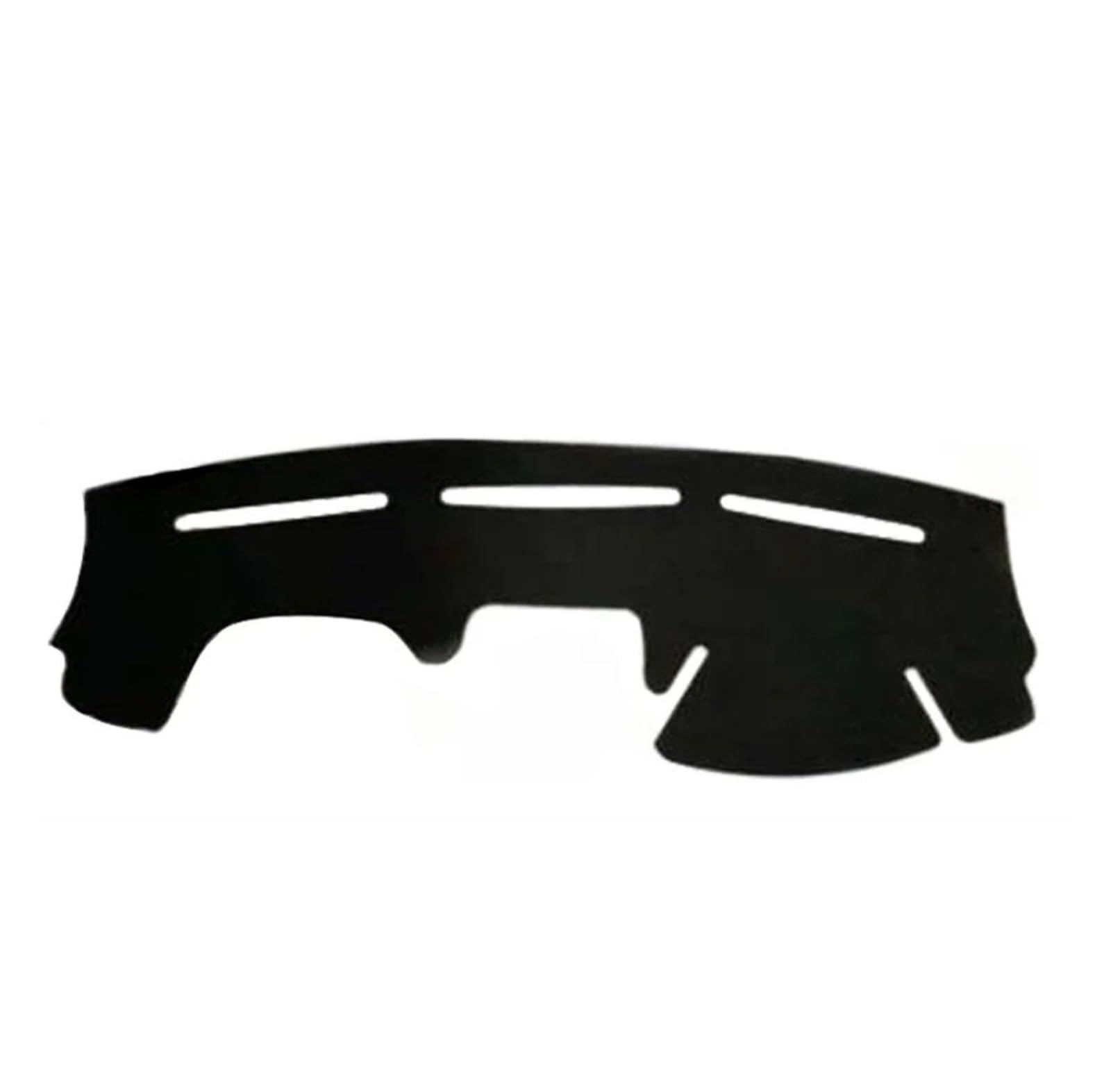 Armaturenbrett-Abdeckmatte Für FIAT Für Doblo 2000-2015 Auto Auto-Armaturenbrett-Abdeckung DashMat Teppich Cape Protector Teppich Kissen Anti-UV-Block Sun Ray Dashboard rutschfeste Mat(Black RHD) von bcumst