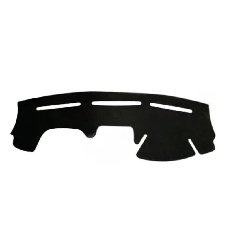 Armaturenbrett-Abdeckmatte Für FIAT Für Doblo 2000-2015 Auto Auto-Armaturenbrett-Abdeckung DashMat Teppich Cape Protector Teppich Kissen Anti-UV-Block Sun Ray Dashboard rutschfeste Mat(Black RHD) von bcumst